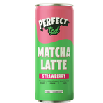 Strawberry oat matcha latte Perfect ted