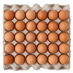 Ägg frigående bruna 10st flak (ca 19kg)