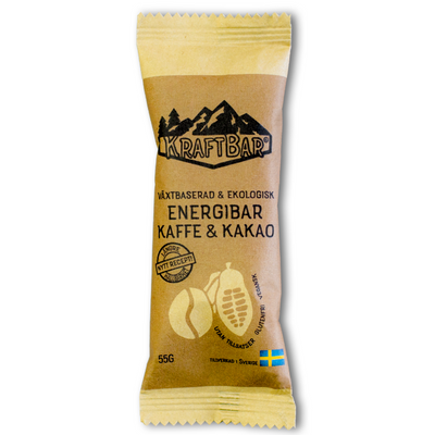 Kaffe & kakao energibar 55 g EKO0