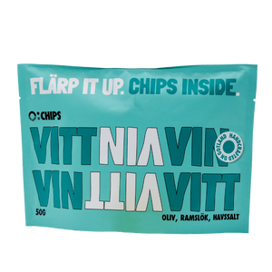 Chips Vitt vin - Oliver/Ramslök/Havssalt