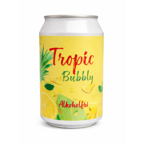 Tropic Bubbly Alkoholfri - Pineapple & Lemon