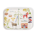 Tehuset Java Sweden Bricka 27x20cm