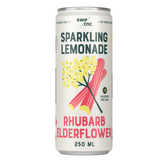 Rhubarb Elderflower Lemonade