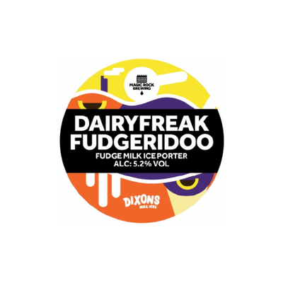Dairy Freak Fudgeridoo 5,2% Milk Ice Porter 30L fat  Keykeg