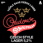 Omnipollo x Budvar Triple Saaz Czech Lager 5,2% (Fat 30L)
