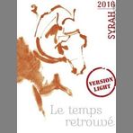 LE TEMPS RETROUVE - SYRAH 2017 VERSION LIGHT