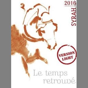 LE TEMPS RETROUVE - SYRAH 2017 VERSION LIGHT