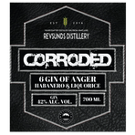 Corroded 6 Gin of Anger Gin 42% 700ml