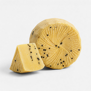 Fårost, Formaggio Piacentinu Ennese DOP, saffran & svartpeppar.  Giolito, ca 4 kg