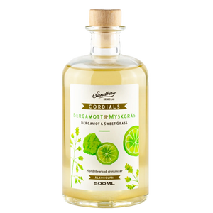 Bergamott & Myskgräs Cordial 50 cl