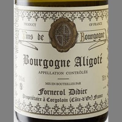 2016 Didier Fornerol Bourgogne Aligoté0
