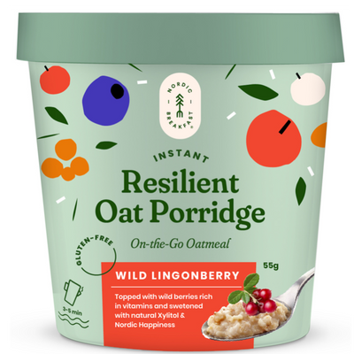 Resilient Oat Porridge - Wild Lingonberry