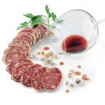 Salame al BAROLO ( Chiapella 0,5 kg)