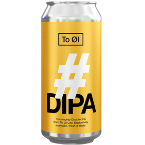 To Øl - #DIPA 8,7% 44 cl burk