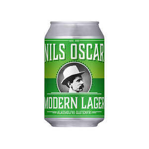 Nils Oscar - Alkoholfri Modern Lager (Burk 330 ml)