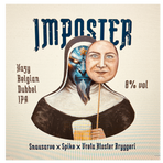 Spike x Snausarve x Vreta Kloster - Imposter , Dry Hopped Belgian Dubbel, 8%, 20L