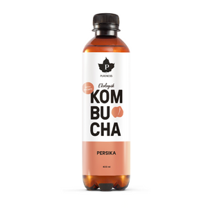 Ekologisk Kombucha, Persika 400 ml