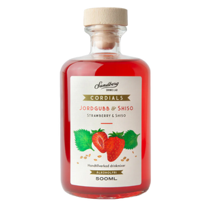 Cordial Jordgubb Shiso 50 cl