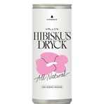 Hibiskus dryck kolsyrat - Hallon