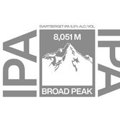 Broad Peak IPA 330ml