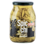 Gröna tomater semi-dried/lätt soltorkad (Carbone - 950g x 6)