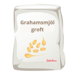 Grahamsmjöl grovt (Saltå Kvarn - 10 kg)