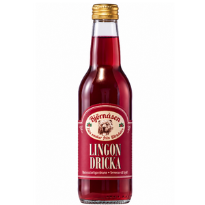 Lingondricka, stilla 330 ml flaska