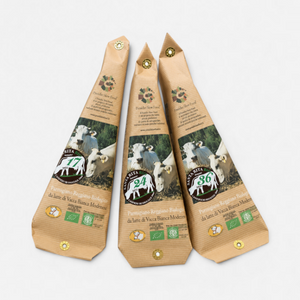 Parmigiano Reggiano Bianca Modenese BIO 22/24 MÅN ( Santa Rita - 200gr / 4kg/krt)