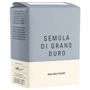 Mjöl SEMOLA, rimacinata (Pasini - 1 kg) 10st/kolli