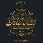 The Old Oak Imperial Stout 12% 330ml Burk