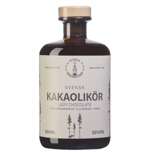 Lady Chocolate - Svensk Kakaolikör 500 ml 22%