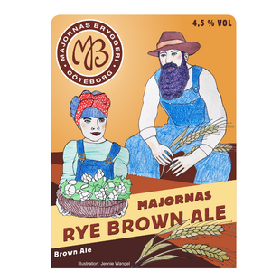 Majornas - Rye Brown Ale (Fat 30 l)