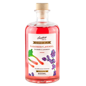 Cordial Rabarber Lavendel 50 cl