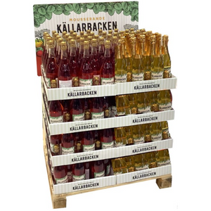 ½-pall MIXAD 216 fl 50/50 Jordgubb & Äpple-Fläder