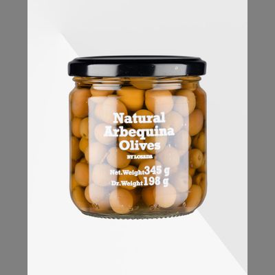Losada Arbequinaoliver med kärna 345g0