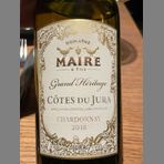 Côtes du Jura Grand Héritage Chardonnay