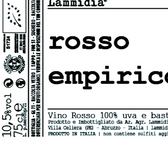 Lammidia - Rosso Empirico (Flaska 750 ml) - EKO