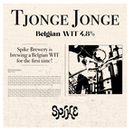 Spike - Tjonge Jonge Belgian Wit 4,8%, 30L