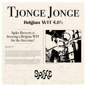 Spike - Tjonge Jonge Belgian Wit 4,8%, 30L