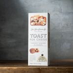 Toast for cheese körsbär