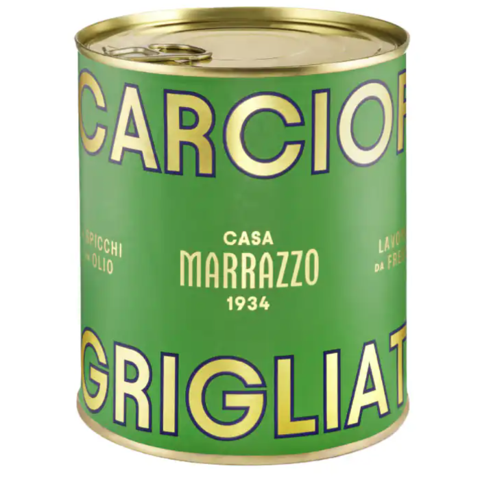 Grillad kronärtskocka i bitar  (Marrazzo, 750 gr burk)