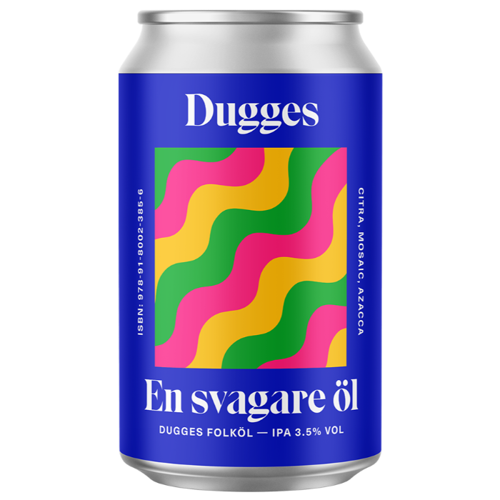 Dugges -En Svagare Öl 3,5% 33 cl burk