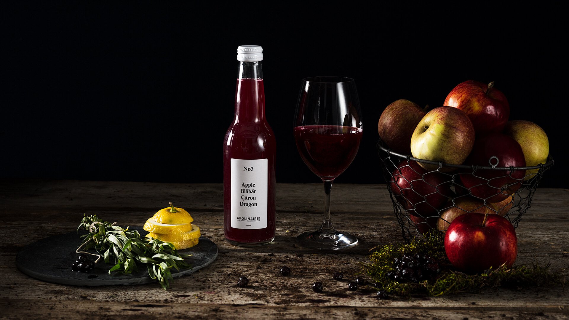 Nr 7 Blåbär/Dragon 33cl x 20st