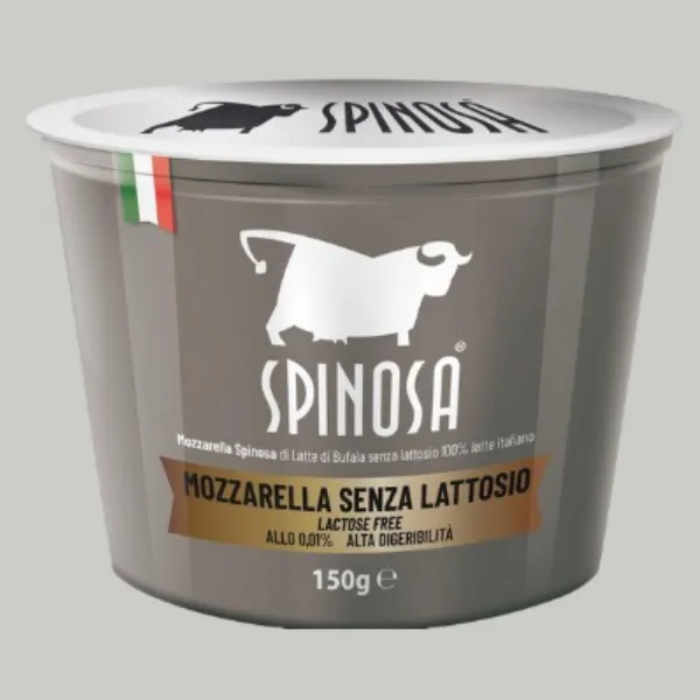 Buffel Mozzarella Laktosfri 150g ( Spinosa - 1,2 Kg/krt)