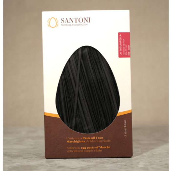 Tagliatella BLÄCKFISK ( Santoni - 250 g) 16 st per box