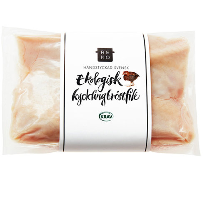 Kyckling Bröstfilé 500g Eko fryst (Reko - 500g)