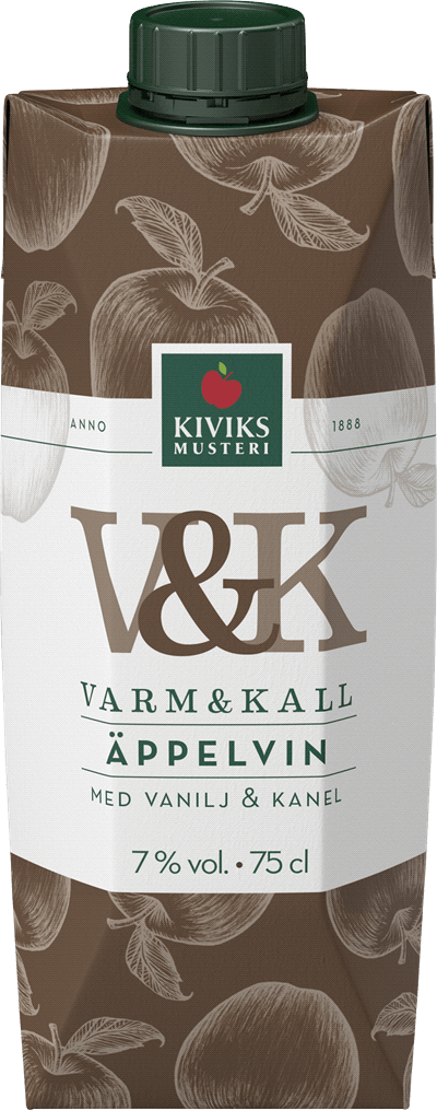 Varm & Kall Äppelbrygd 75cl x 10st
