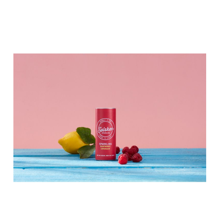 Raspberry sparkling lemonade 25cl x 24st