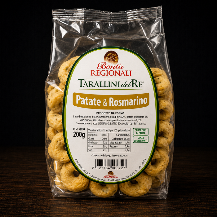 Taralli med Rosmarin 250g