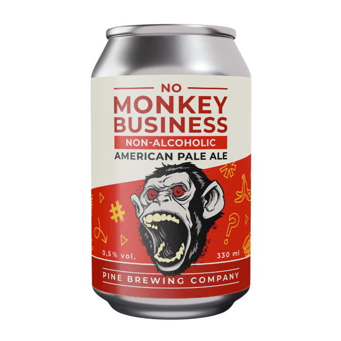 No Monkey Business Non alcoholic APA ( burk 33 cl)